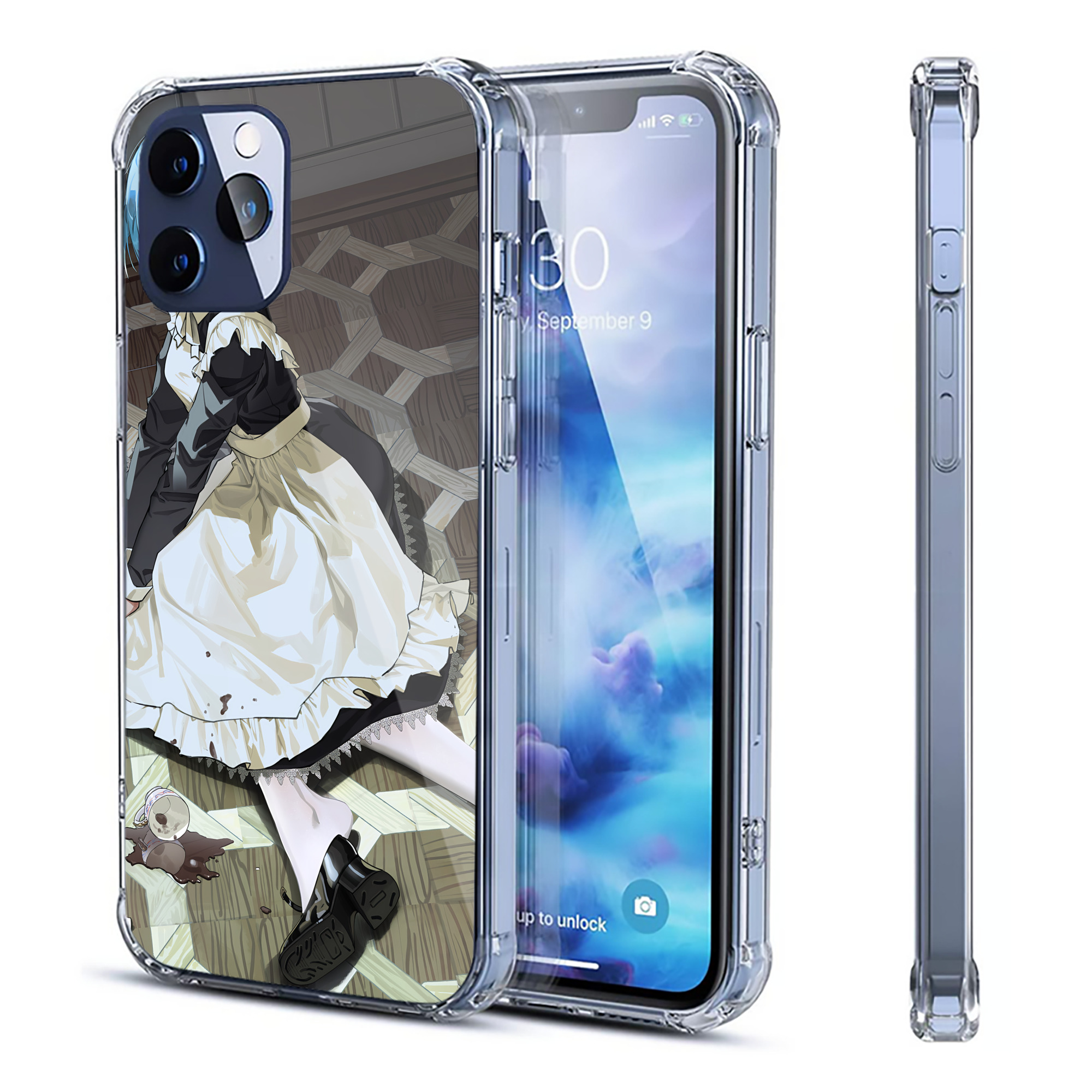 （画像用） EVA 新世紀エヴァンゲリオン 【iPhone 12シリーズ対応】透明スマホケース（クリアソフトケース）